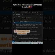 Python Tip Convert String To Uppercase Lowercase In 1 Line Coding Programming Learnpython