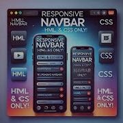 Responsive Navbar Using Only HTML CSS No JavaScript Needed