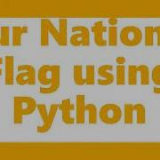 How To Draw Indian Flag Using Python3
