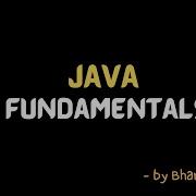 Java Fundamentals Lec 3 Java Tutorial BhanuPriya