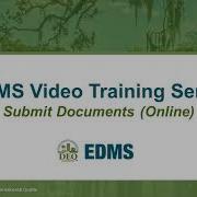 LDEQ EDMS Video Training Series Submit Documents Online