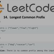 LeetCode 14 LeetCode Longest Common Prefix In Javascript