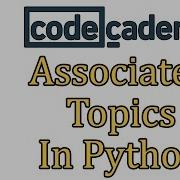 Learn Python With CodeCademy Advanced Topics In Python