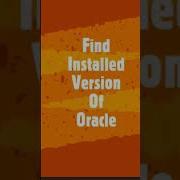 Which Version Of Oracle Running How To Find SQL PLSQL Tricky Interview Questions Shorts
