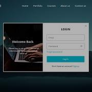 Create Responsive Website With Login Registration Form HTML CSS And JavaScript
