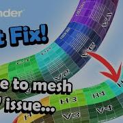 How To Fix The UV Issue With Curve To Mesh In Blender