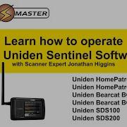 Uniden HomePatrol Series Scanners Learn How To Operate The Uniden Sentinel Software