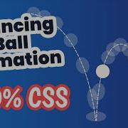 BOUNCING BALL ANIMATION CSS CSS ANIMATION CSS ONLY Css Css Tutorial Css Animation