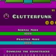 Geometry Dash Clutterfunk 100 Complete