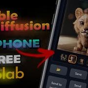 Stable Diffusion Lite на телефоне без графического процессора руководство Google Colab