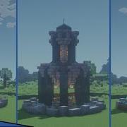 Three Fountain Designs Minecraft Building Tutorial