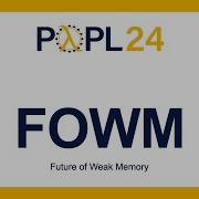FOWM 24 Why Languages Should Preserve Load Store Order