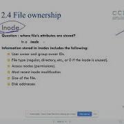 013 What Is Inode On Linux Systems