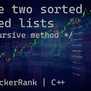 HackerRank C Solution Merge Two Sorted Linked Lists Recursive Solution