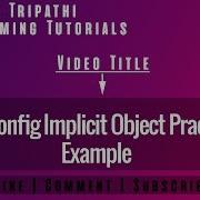 JSP Config Implicit Object Part 11 JSP Config Implicit Object JSP Implicit Object JSP Tutorial