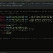 Trait Alternate Of Multiple Inheritance In Php