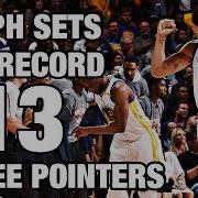 Steph Curry S Record Breaking 13 3 Pointers
