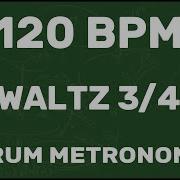 Waltz 3 4 Drum Metronome Loop 120 BPM
