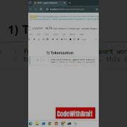Tokenization Using NLTK NLP Machinelearning Natural Language Processing Python Datascience