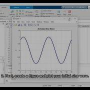 Matlab Tutorial On Sine Wave Animated Plot Matlab Tutorial Plots Education