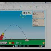 Using PHET Projectile Motion Simulation