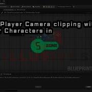How To Fix Player Camera Clipping In Unreal Engine 5