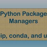 Менеджеры пакетов Python Pip Conda и Uv Data Science Digest