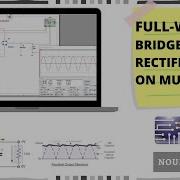 Full Wave Bridge Rectification Using Multisim