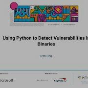 Talk Terri Oda Using Python To Detect Vulnerabilities In Binaries