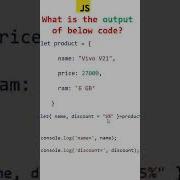Object Destructuring In Javascript Javascript Interview Questions Javascript Webdevelopment