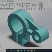 SolidWorks Tutorial For Beginner Use Of Arc Circle Extrude Rectangle And Rib Exercise 23