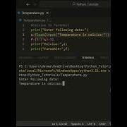 Python Program To Convert Temperature From Celsius To Fahrenheit Python Programs