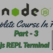 Node Js In Hindi Part 3 REPL In Node JS