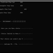 Restaurant Management In C C With Source Code Source Code Projects