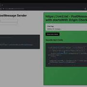 Widgets Gone Wild Exploiting XSS Through Flawed PostMessage Origin Checks
