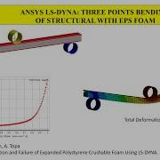 ANSYS WB LS DYNA Three Points Bending With EPS Foam
