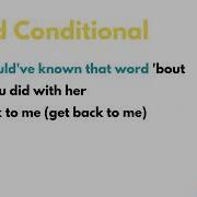English Songs With Third Conditional Tense Should Ve Said No By Taylor Swift