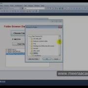 Folderbrowser Dialog Windows Application In Asp Net