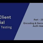 23 C HttpClient Encoding And Decoding Of Basic Auth