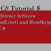 ReadLine Vs ReadKey Methods In C