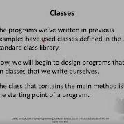 Java Course Chapter 9 Objects And Classes Part01