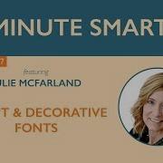 Script Decorative Fonts A Minute Smarter 017