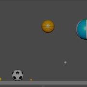 Different Ball Bounce Animation In Maya