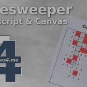 Minesweeper In Javascript Canvas 1 Of 2