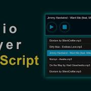 Audio Player With Playlist Using JavaScript Music Player Web App Using JavaScript