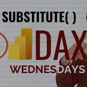 DAX Function SUBSTITUTE Learn How To Use SUBSTITUTE DAX Wednesdays Powerbi Lowcode Bmw Tesla