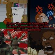 Angry Outburst Crashout By Cartoon Characters Compilation Part 5 Final