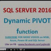 Dynamic Pivot Function In Sql Server Sql Dynamic Pivot Data