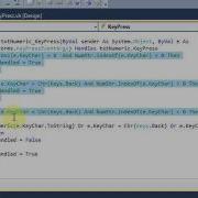 Lecture 008 KeyPress With IsNumeric