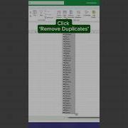 Remove Duplicates In Excel Excel